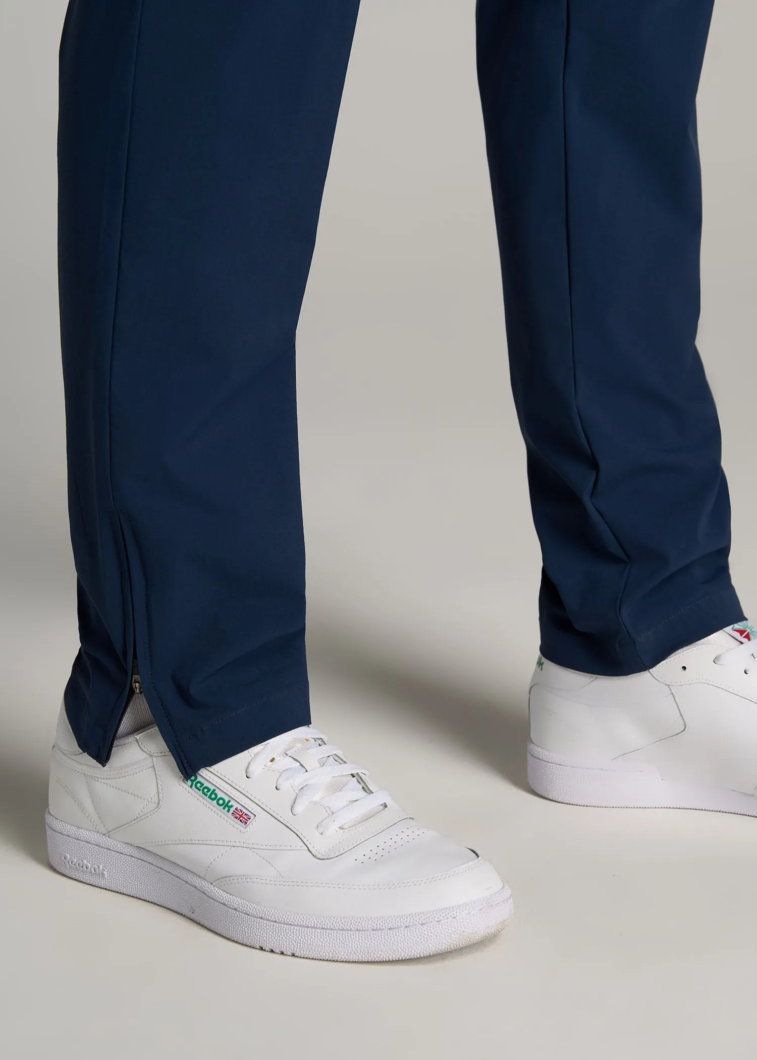 Performance TAPERED-FIT Chino Pants for Tall Men in Marine Navy sold by American Tall product image thumbnail 2