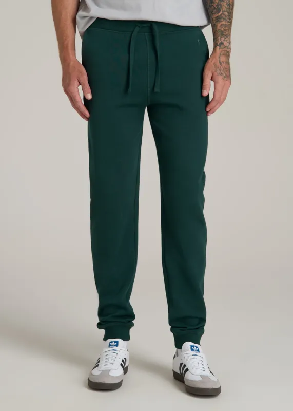Wearever 2.0 Fleece Joggers for Tall Men in Rain Forest sold by American Tall