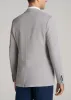 Textured Blazer for Tall Men in Soft Grey sold by American Tall