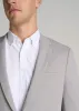 Textured Blazer for Tall Men in Soft Grey sold by American Tall
