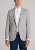 Textured Blazer for Tall Men in Soft Grey sold by American Tall