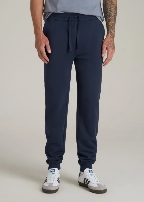 Wearever 2.0 Fleece Joggers for Tall Men in Evening Blue sold by American Tall