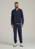 Wearever 2.0 Fleece Joggers for Tall Men in Evening Blue sold by American Tall