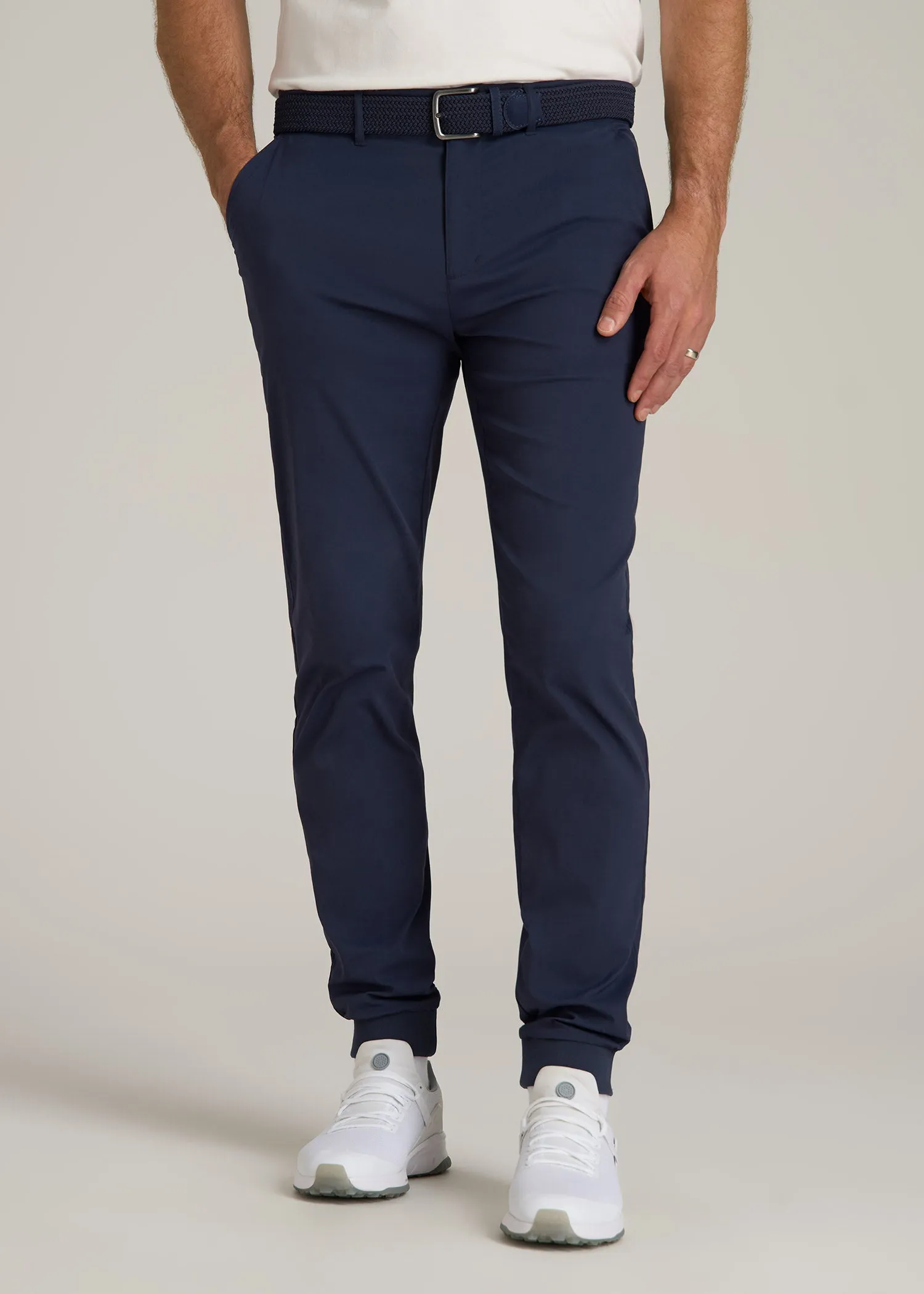 Tall Men's Traveler Joggers in Evening Blue sold by American Tall