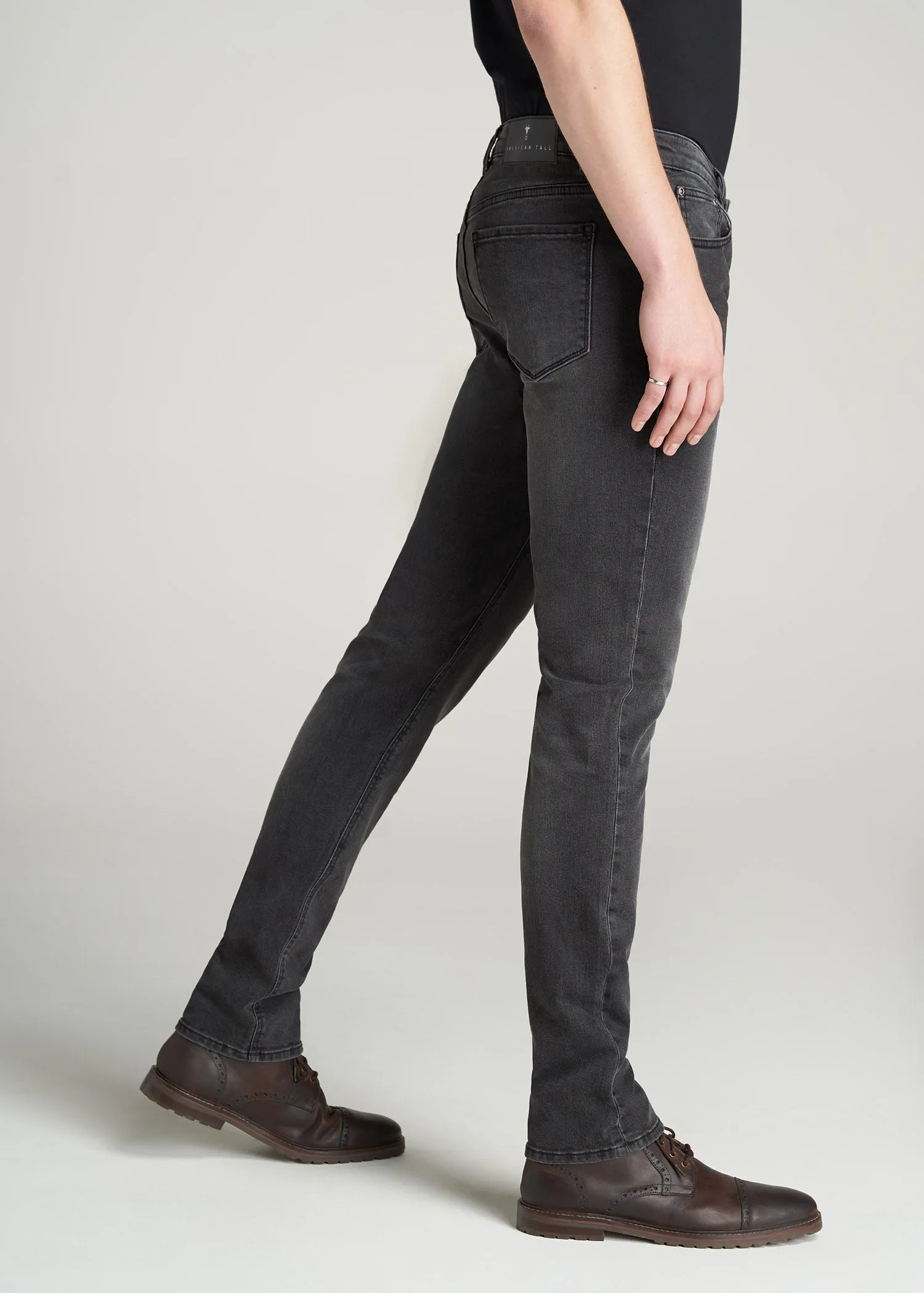 Carman TAPERED Jeans for Tall Men in Dark Smoke sold by American Tall product image thumbnail 3