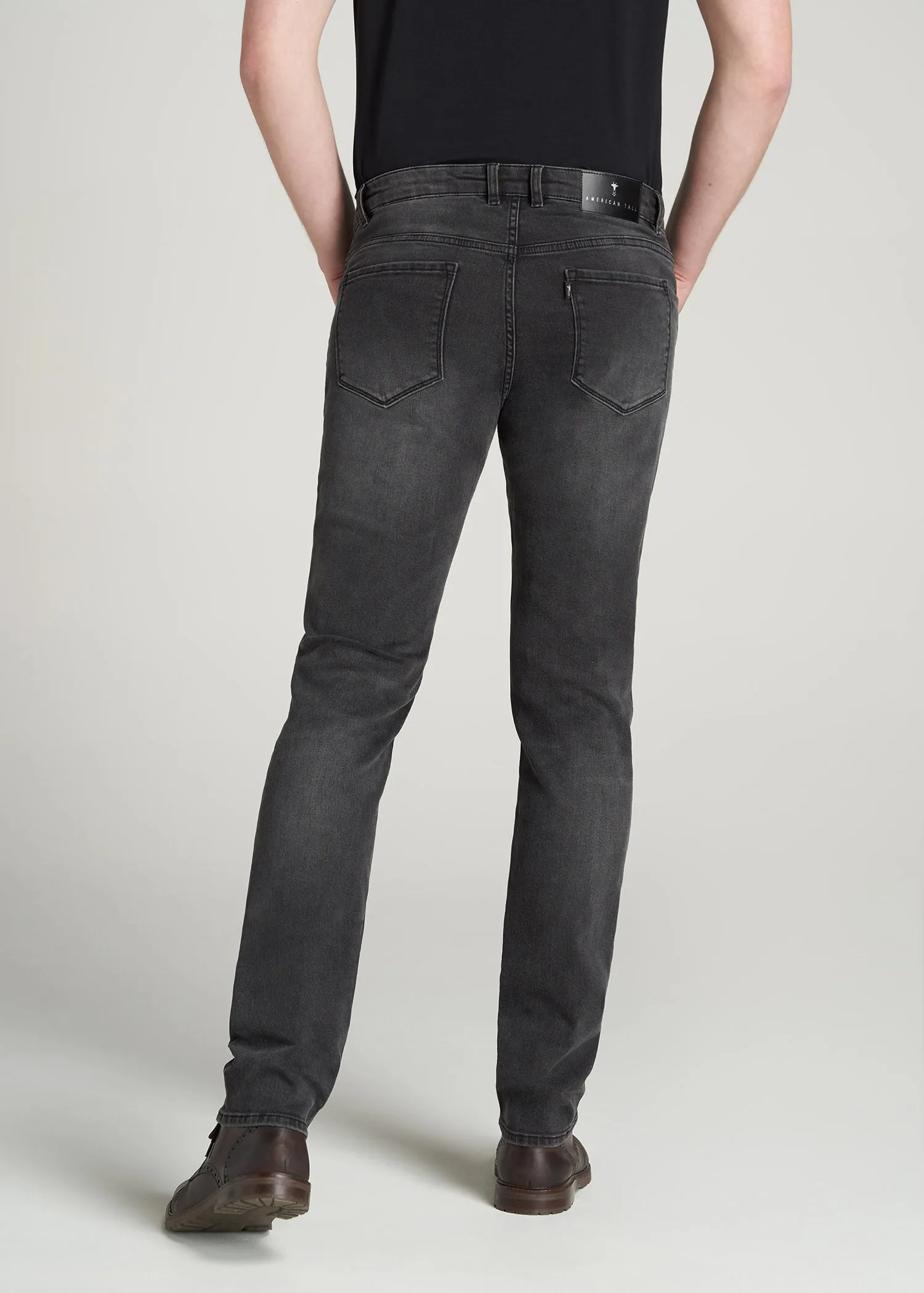 Carman TAPERED Jeans for Tall Men in Dark Smoke sold by American Tall product image thumbnail 5