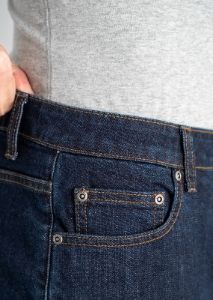 Carman TAPERED Jeans for Tall Men in Heritage Indigo sold by American Tall
