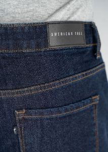 Carman TAPERED Jeans for Tall Men in Heritage Indigo sold by American Tall