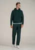 Tricot Track Pants for Tall Men in Emerald sold by American Tall