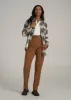 High-Waisted Carpenter Pocket Pants for Tall Women in Nutshell sold by American Tall