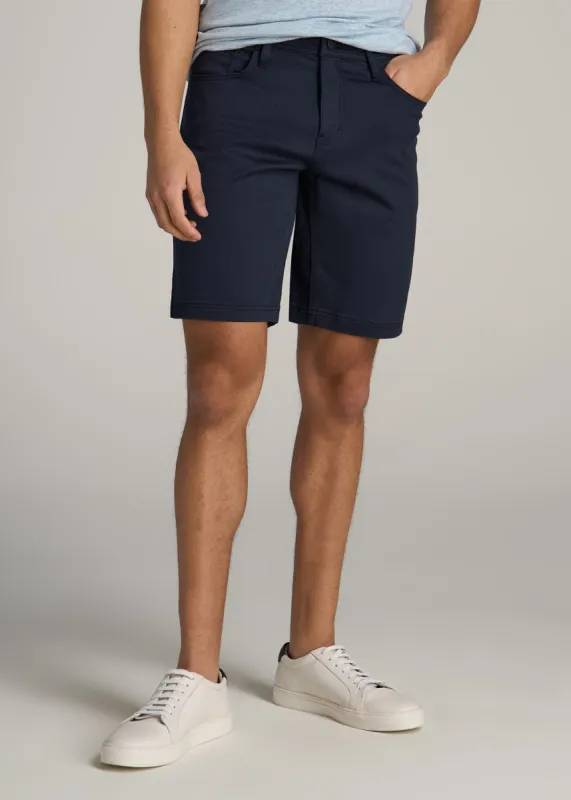 Everyday Comfort 5 Pocket Short for Tall Men in True Navy sold by American Tall
