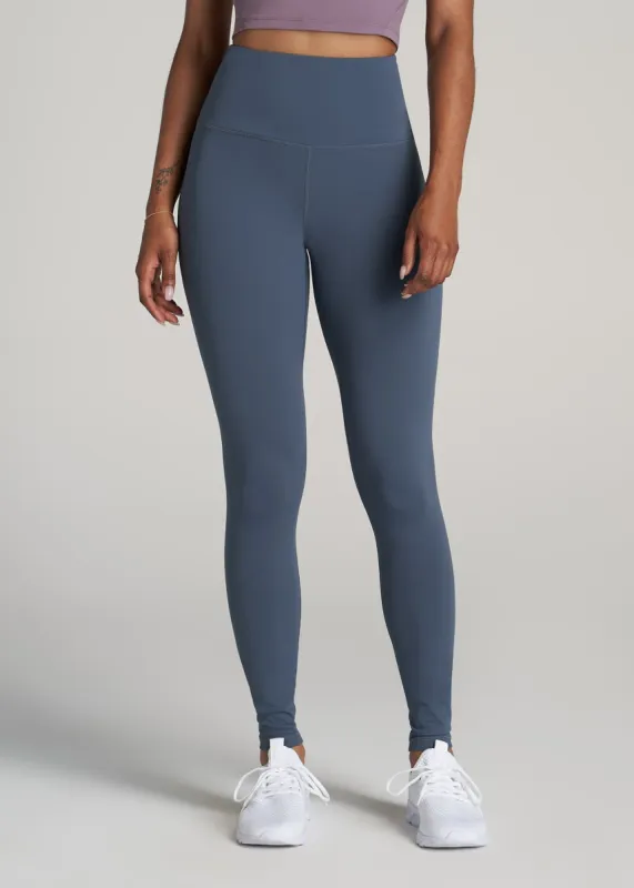 Balance High-Rise Leggings for Tall Women in Storm sold by American Tall