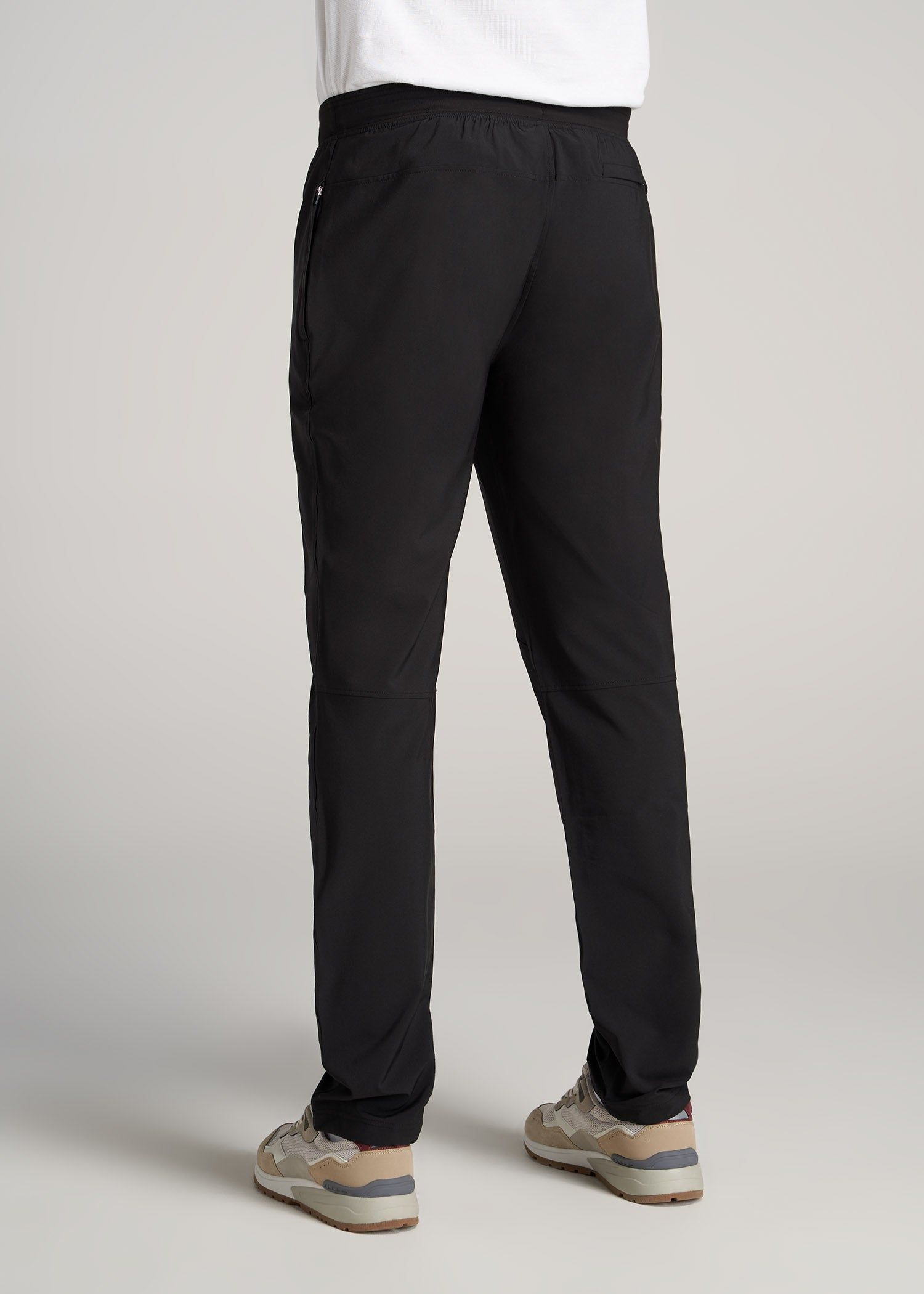 Men's Tall Stretch Woven Training Pant in Black sold by American Tall product image thumbnail 5