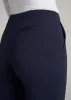 Slim Straight Leg Dress Pants for Tall Women in Navy sold by American Tall