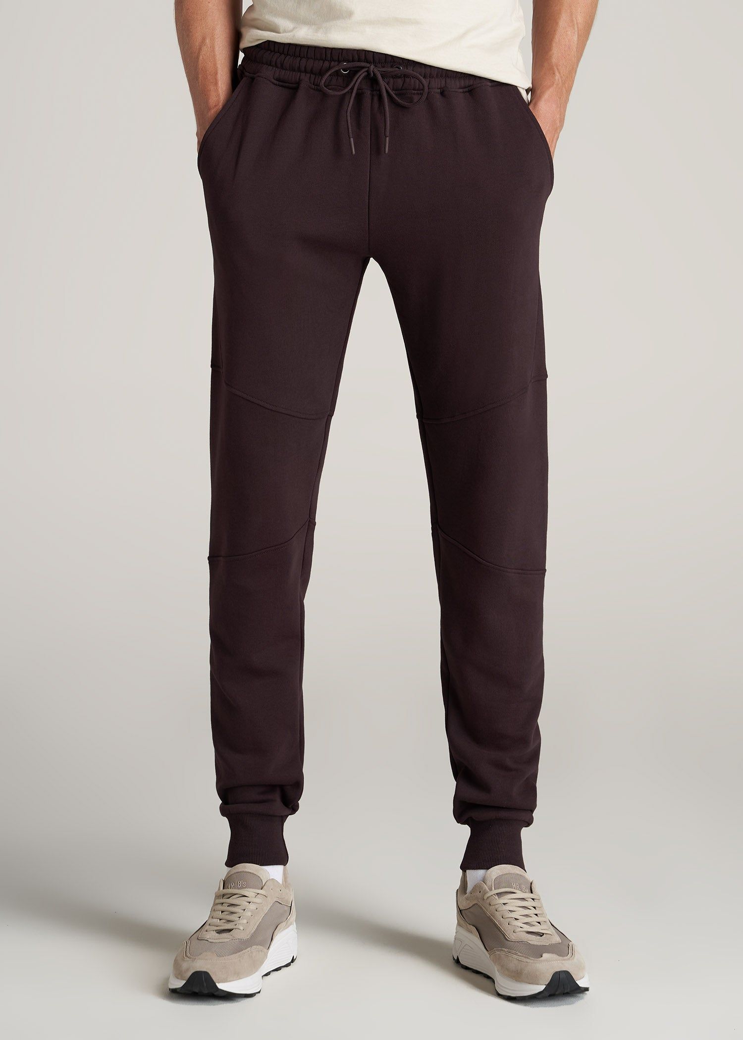 Wearever Fleece Joggers for Tall Men in Port sold by American Tall