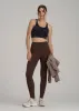 Balance High-Rise Leggings for Tall Women in Espresso sold by American Tall