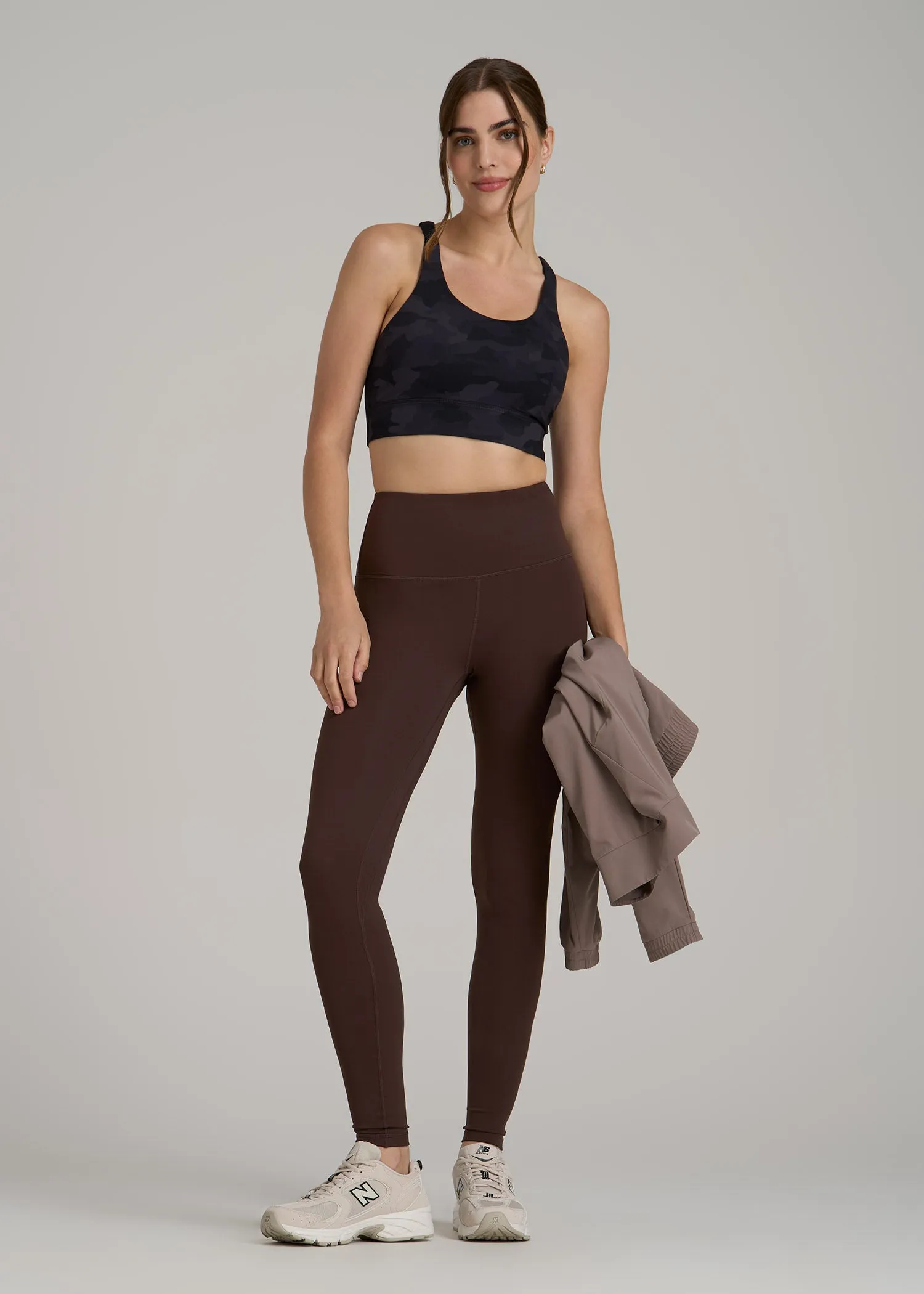 Balance High-Rise Leggings for Tall Women in Espresso sold by American Tall product image thumbnail 4