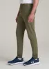 Featherweight Perforated Training Jogger for Tall Men in Olive sold by American Tall