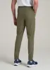 Featherweight Perforated Training Jogger for Tall Men in Olive sold by American Tall
