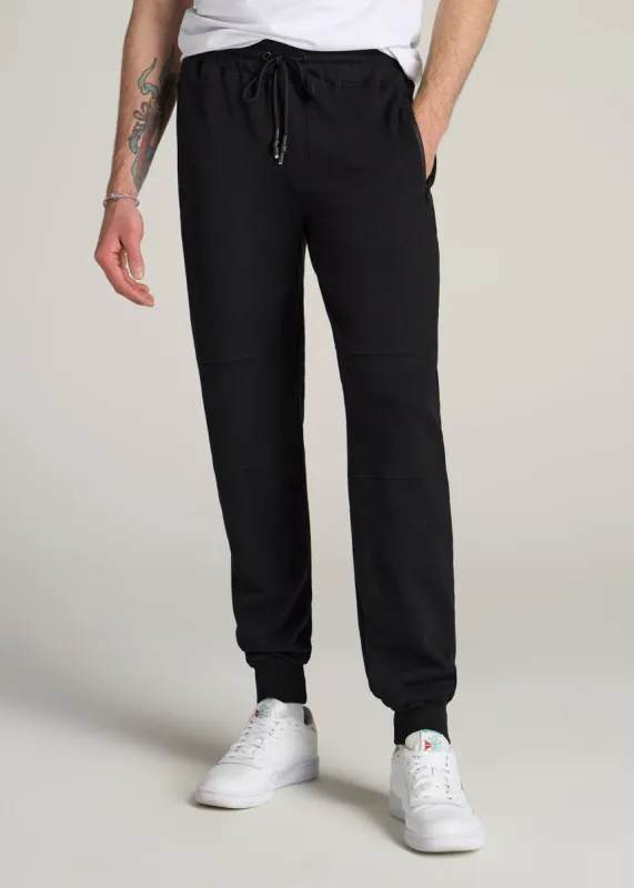 Wearever French Terry Joggers for Tall Men in Black sold by American Tall