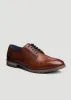 Men's Rugged Leather Oxford Shoes Size 13 to 16 in Tan Brown sold by American Tall