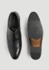 Men's Leather Brogue Oxford Size 13 to 16 in Black sold by American Tall
