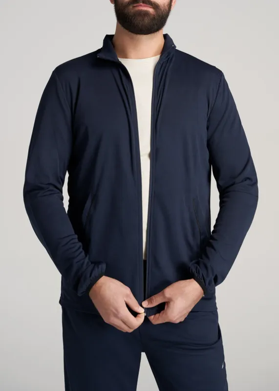 A.T. Performance Light Weight Jacket in Navy - Tall Men's Jacket sold by American Tall