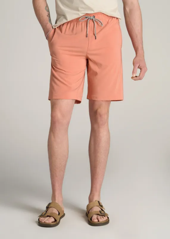 Swim Trunks - Tall Men's Shorts in Vintage Sunrise sold by American Tall