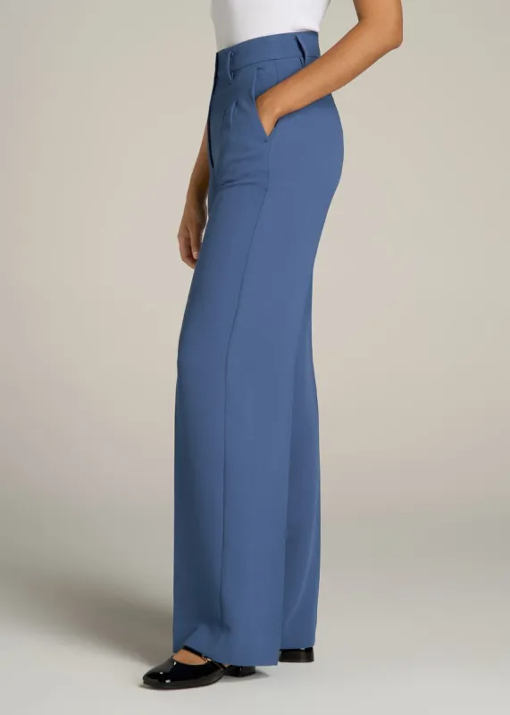 princess polly baby blue dress Navy Pants Outfit Ideas for Work: Stylish and Petite Friendly