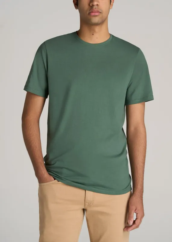 The Everyday REGULAR-FIT Crewneck Tall Men's T-Shirt in Forest Green sold by American Tall
