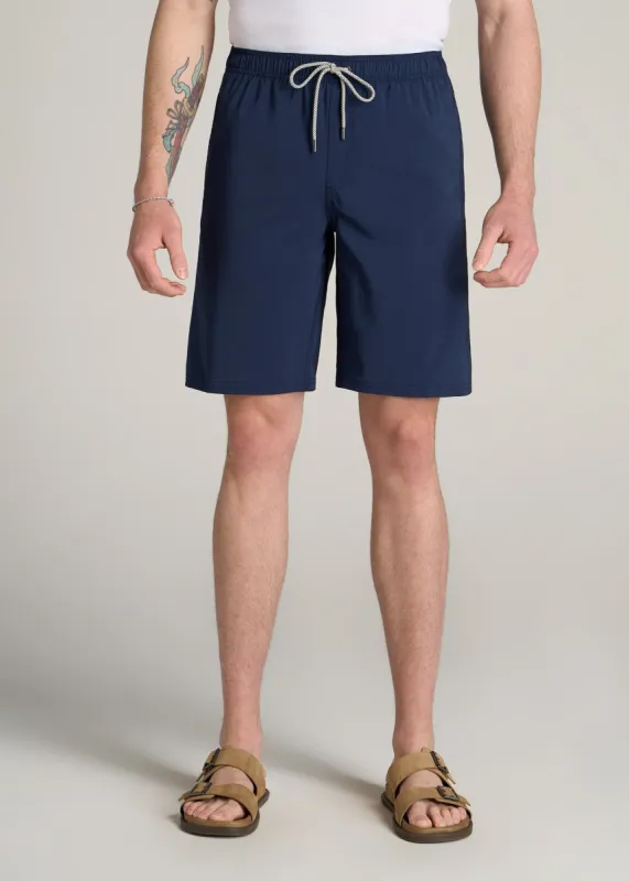 Swim Trunks - Tall Men's Shorts in Navy sold by American Tall