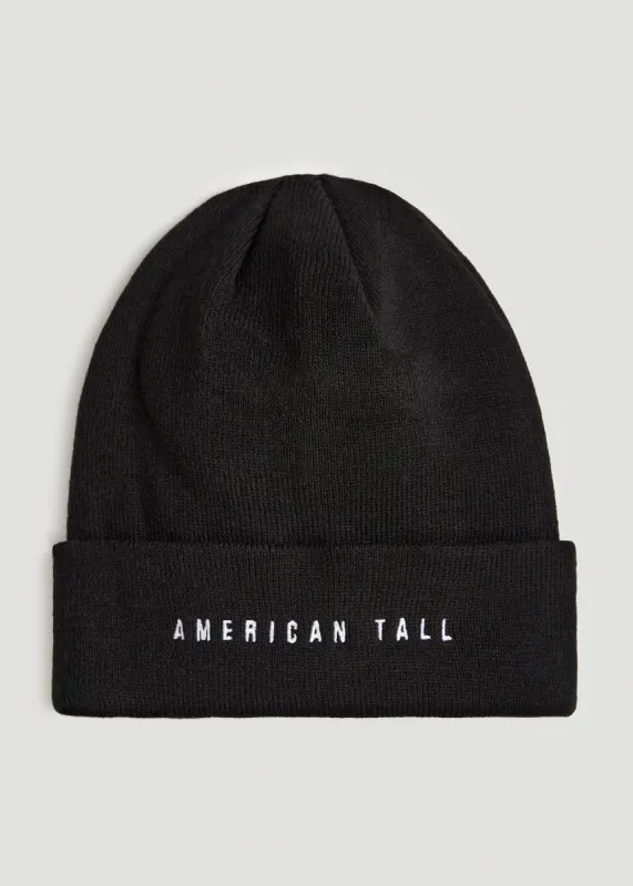 Knit Beanie in Black sold by American Tall