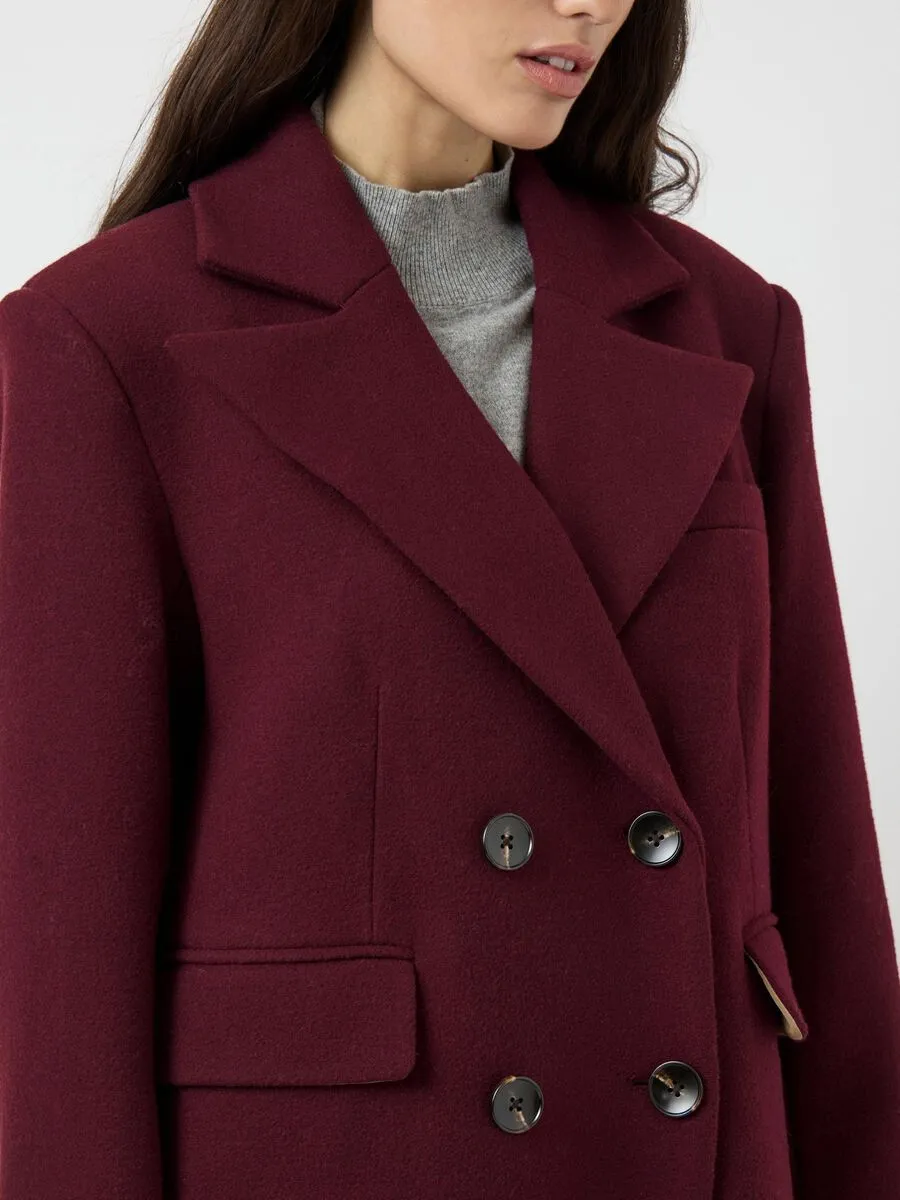 YASROYLA WOOL BLEND COAT sold by YAS product image thumbnail 3