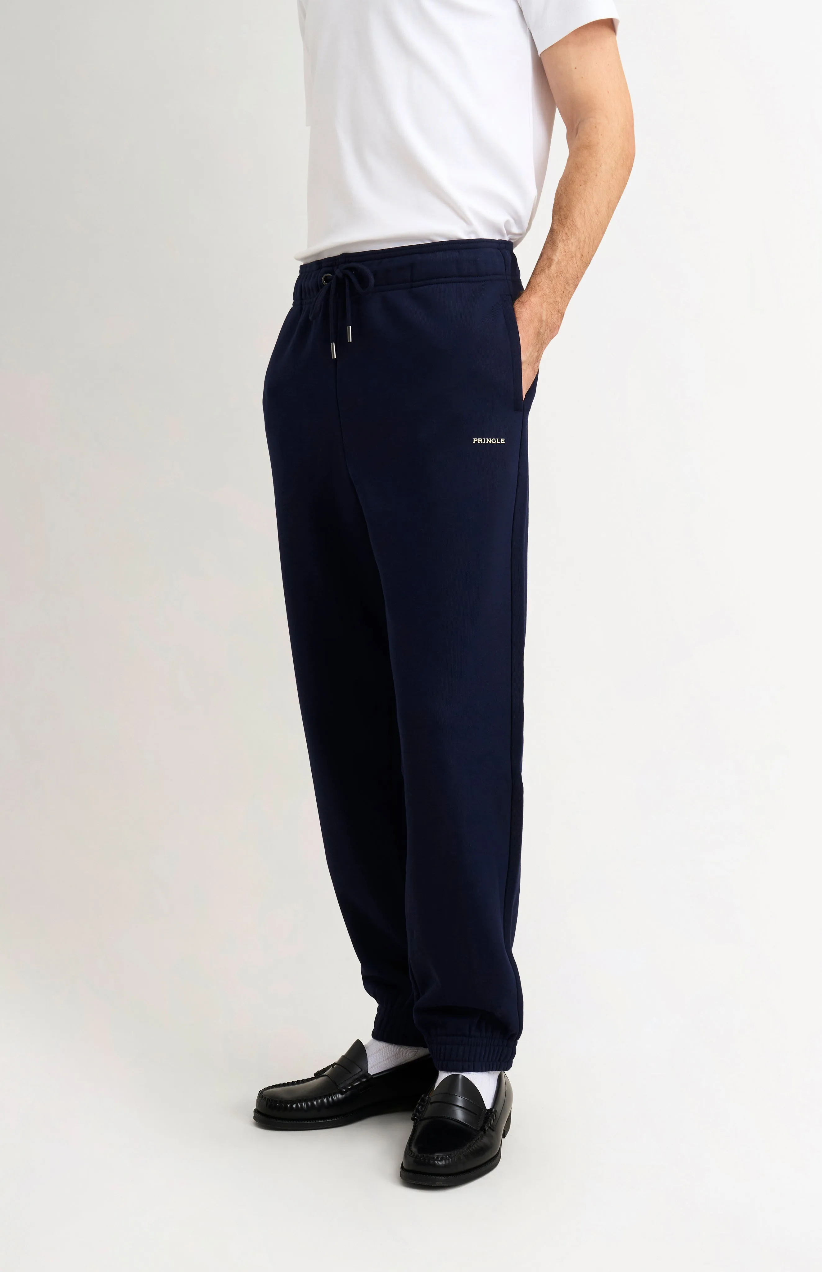Men's Track Pants In Navy Blue sold by Pringle of Scotland product image thumbnail 3
