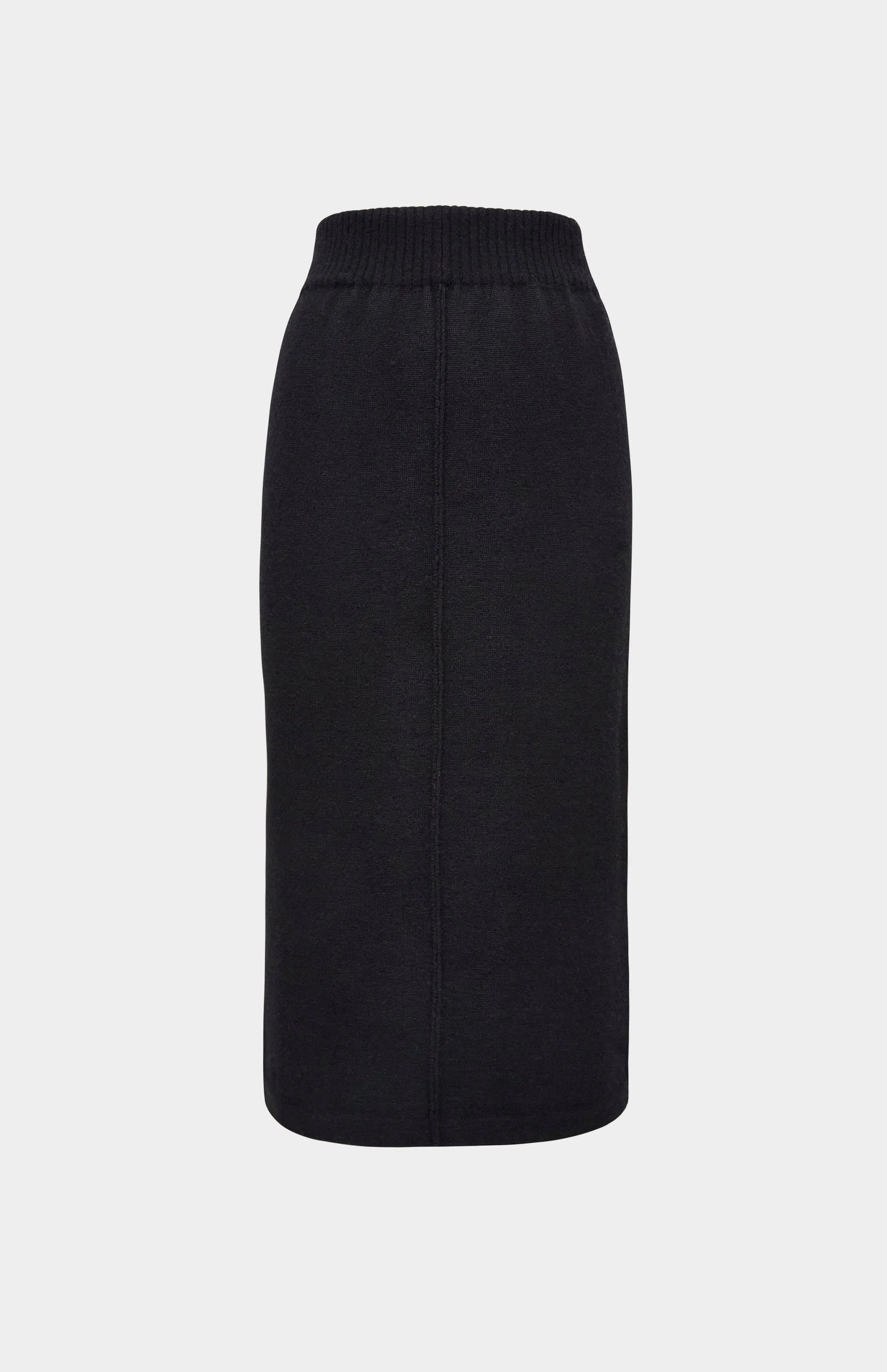 Cashmere Blend Pencil Skirt In Black sold by Pringle of Scotland product image thumbnail 4
