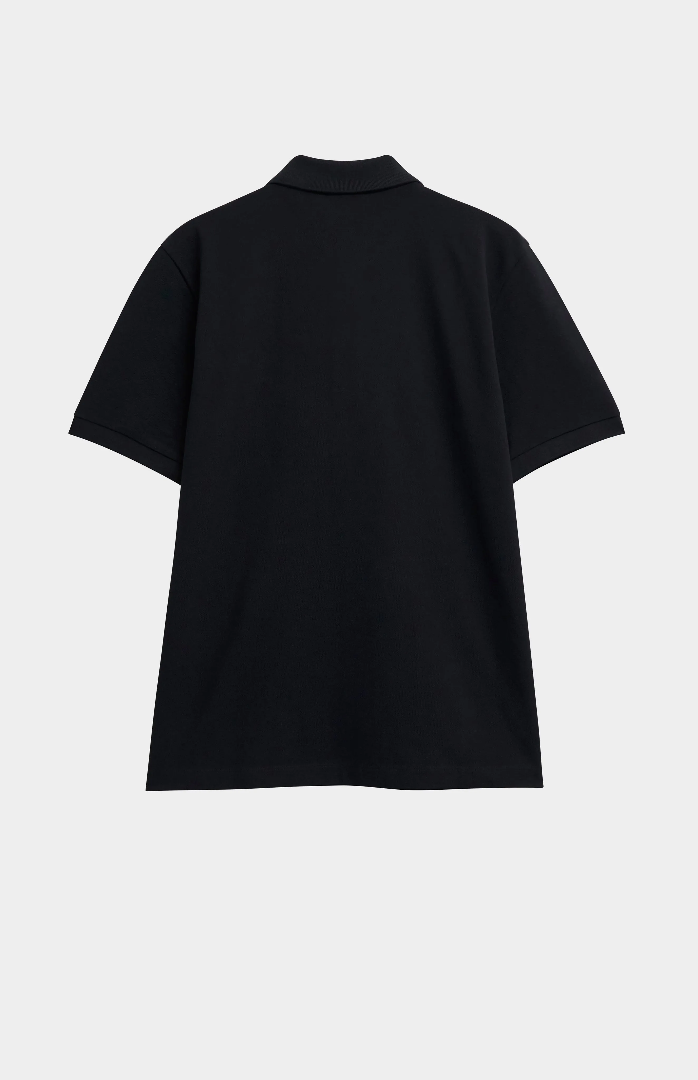 Men's Cotton Pique Polo Shirt In Black sold by Pringle of Scotland product image thumbnail 4