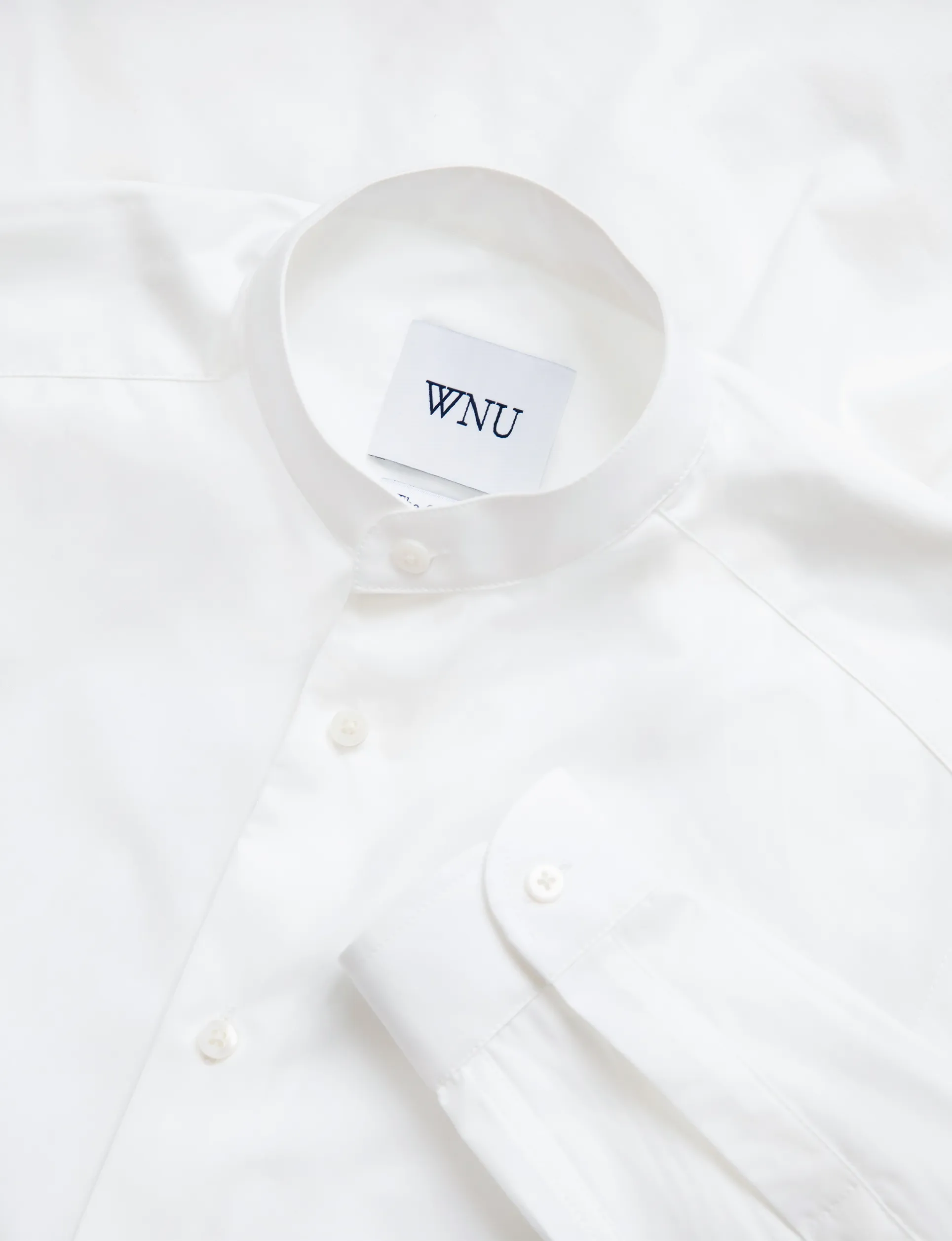 The Girlfriend Collarless: Weave, White sold by With Nothing Underneath product image thumbnail 4