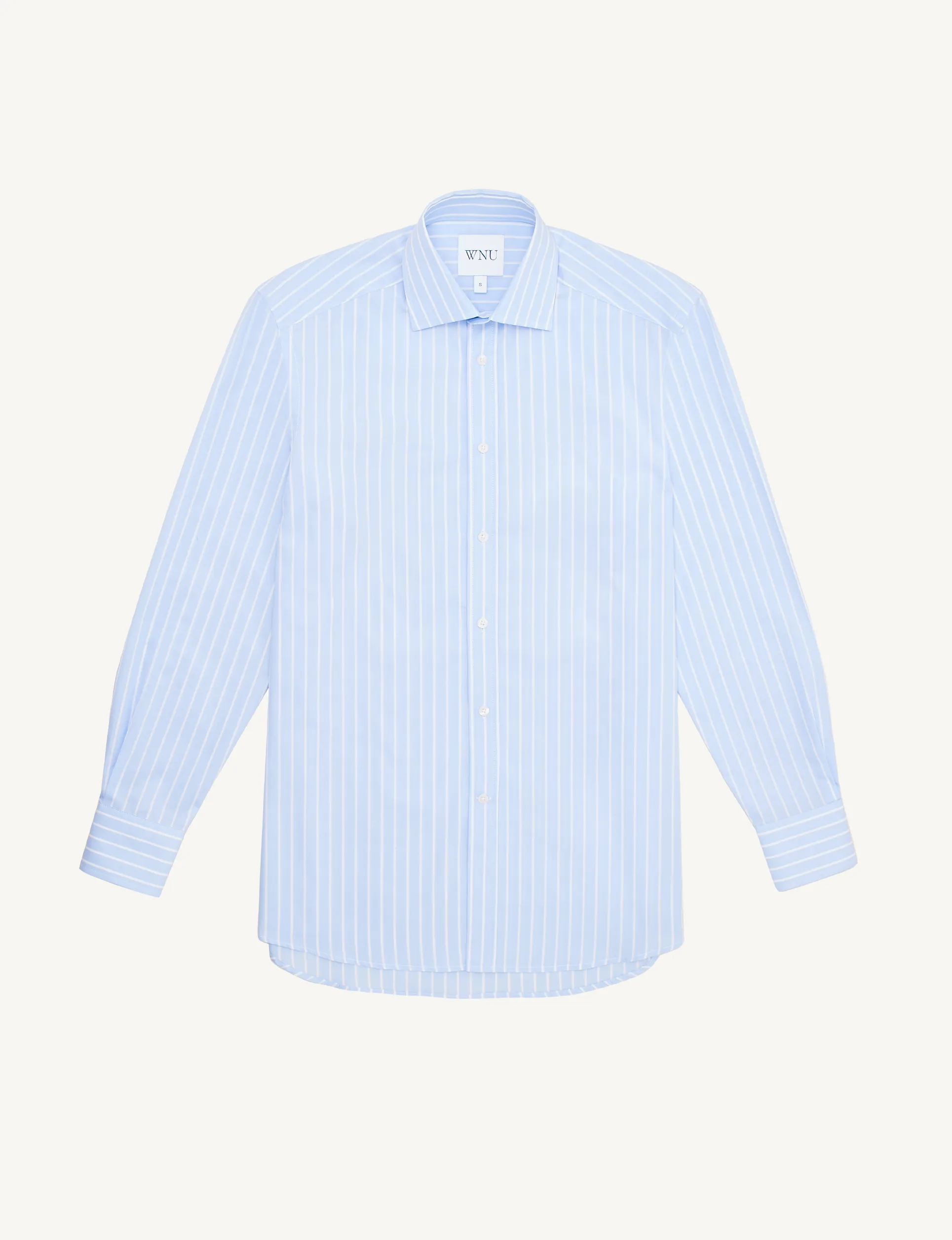 The Boyfriend: Poplin, Morning Blue Stripe sold by With Nothing Underneath product image thumbnail 2