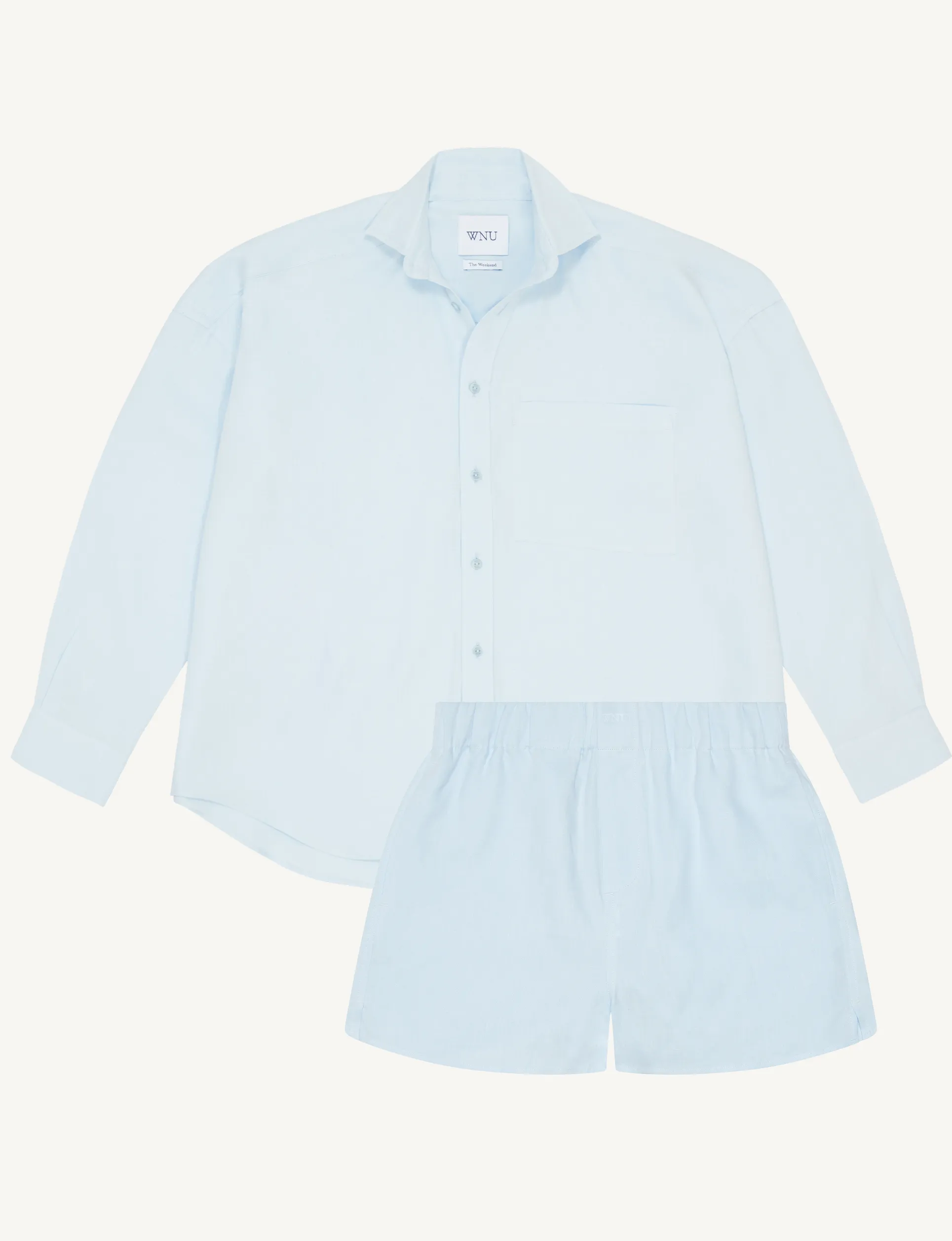 CO-ORD SET: HEMP, PERIWINKLE sold by With Nothing Underneath product image thumbnail 2