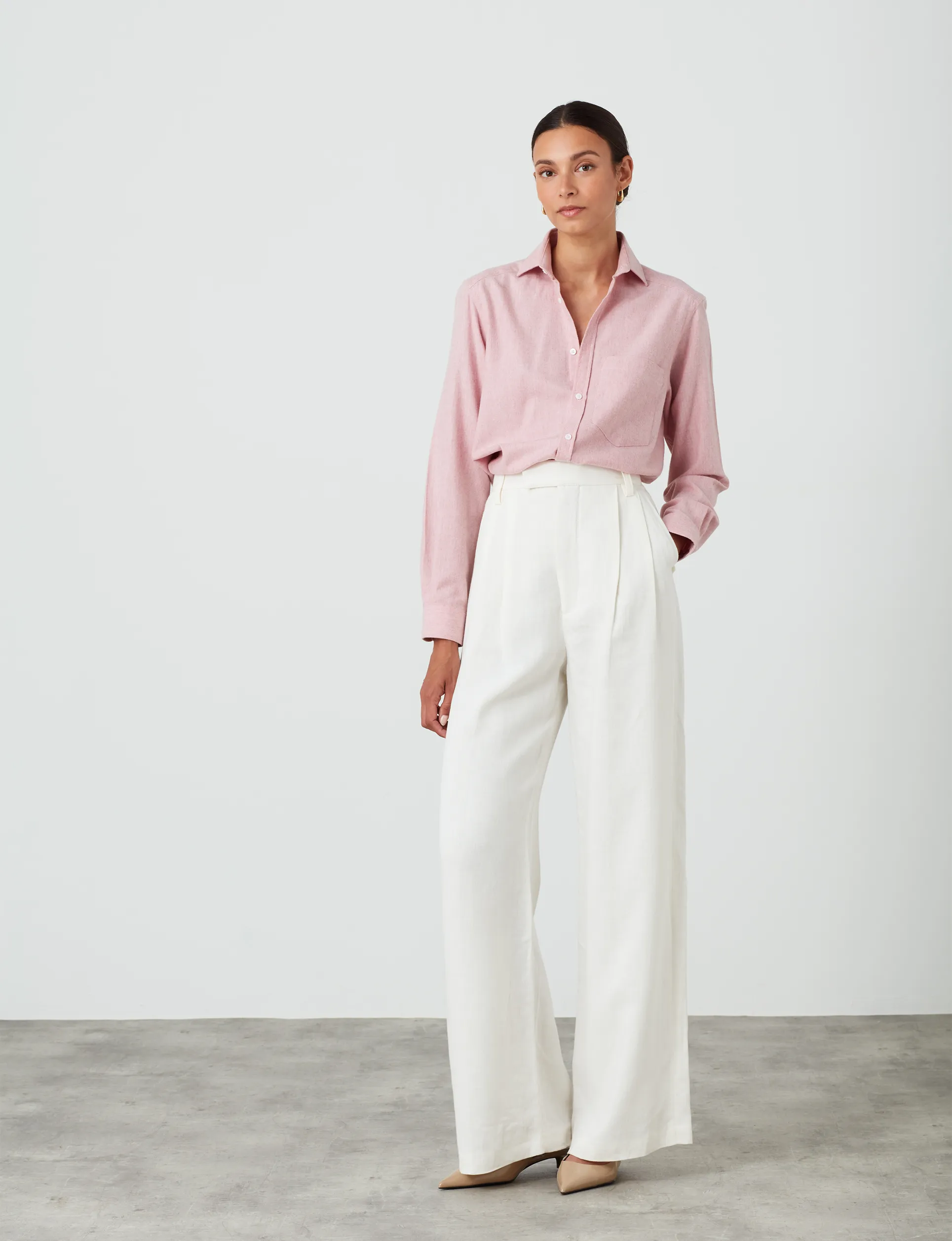 The Classic: Fine Brushed, Dusty Pink sold by With Nothing Underneath product image thumbnail 4