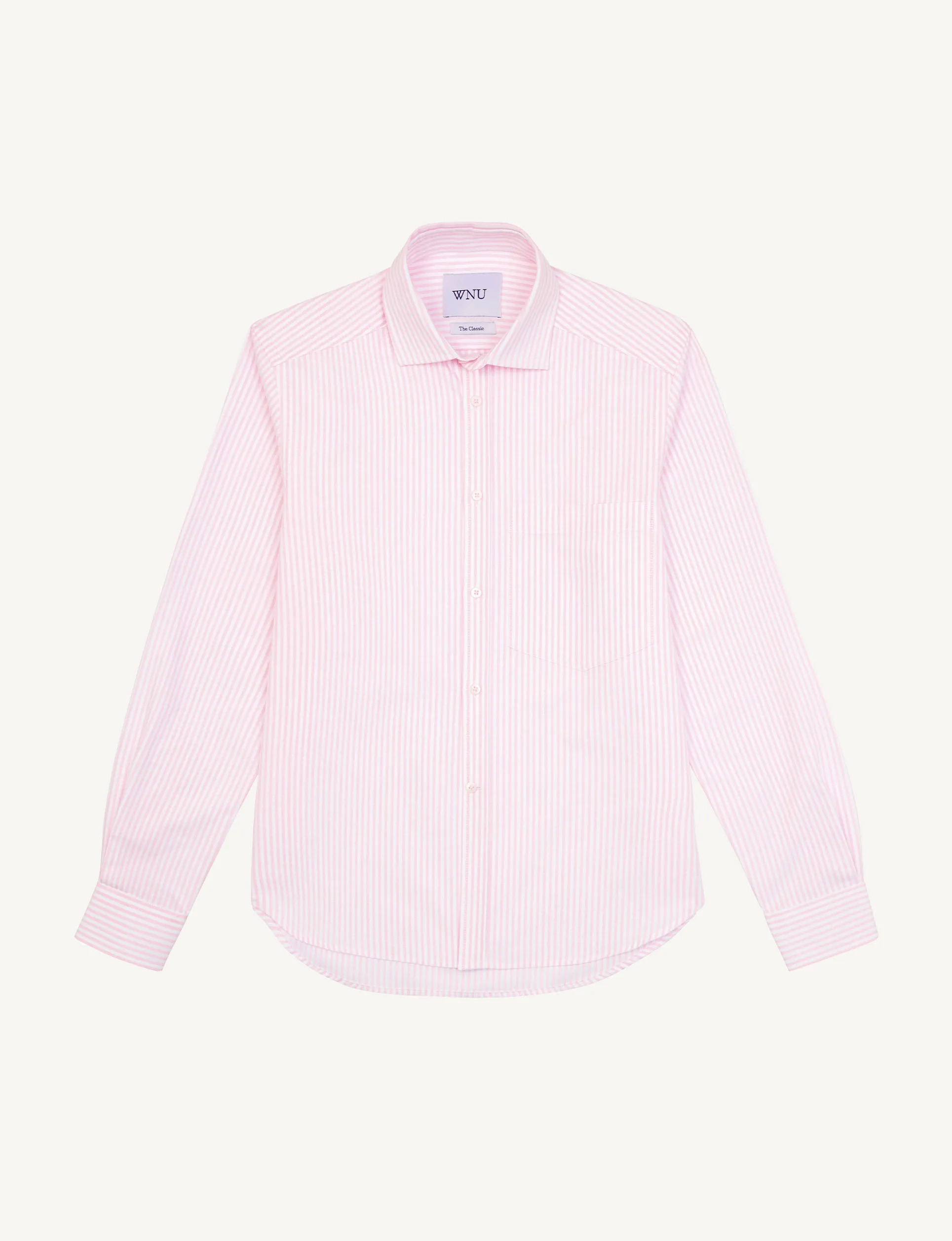 The Classic: Oxford, Rose Pink Stripe sold by With Nothing Underneath product image thumbnail 2