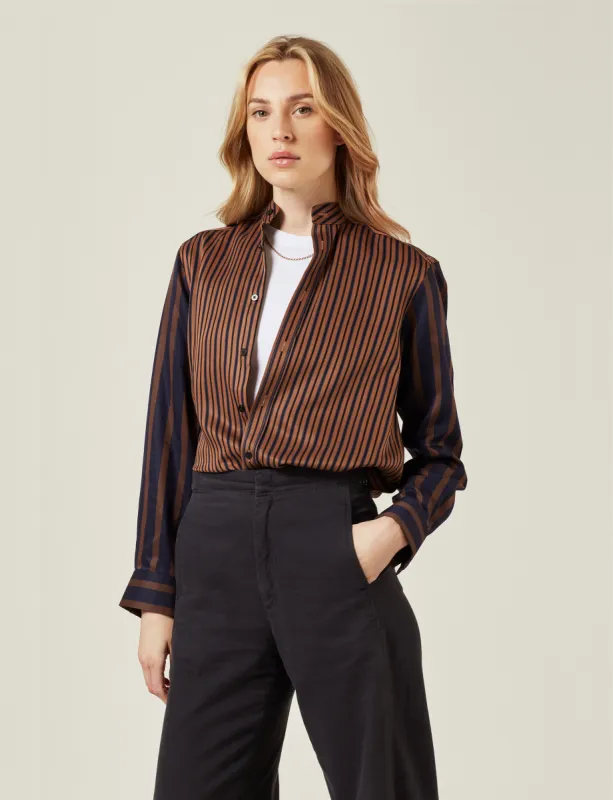 The Collagerie Boyfriend Collarless made by With Nothing Underneath