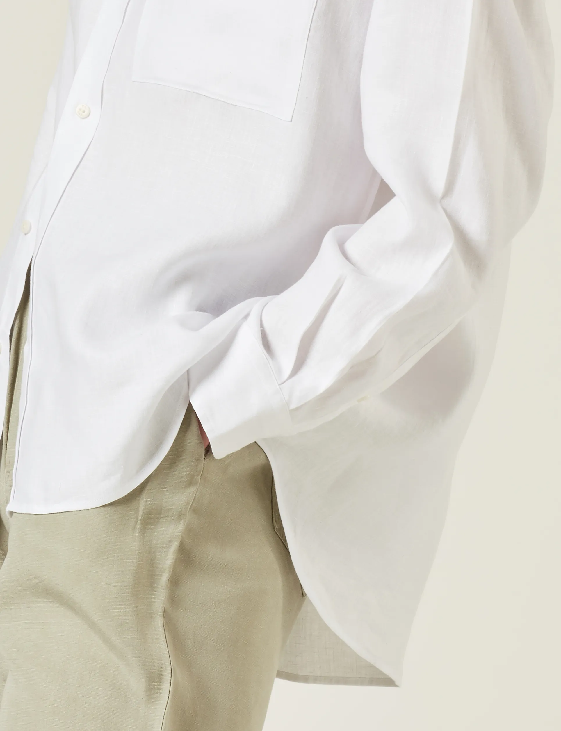 The Weekend: Hemp, White sold by With Nothing Underneath product image thumbnail 5