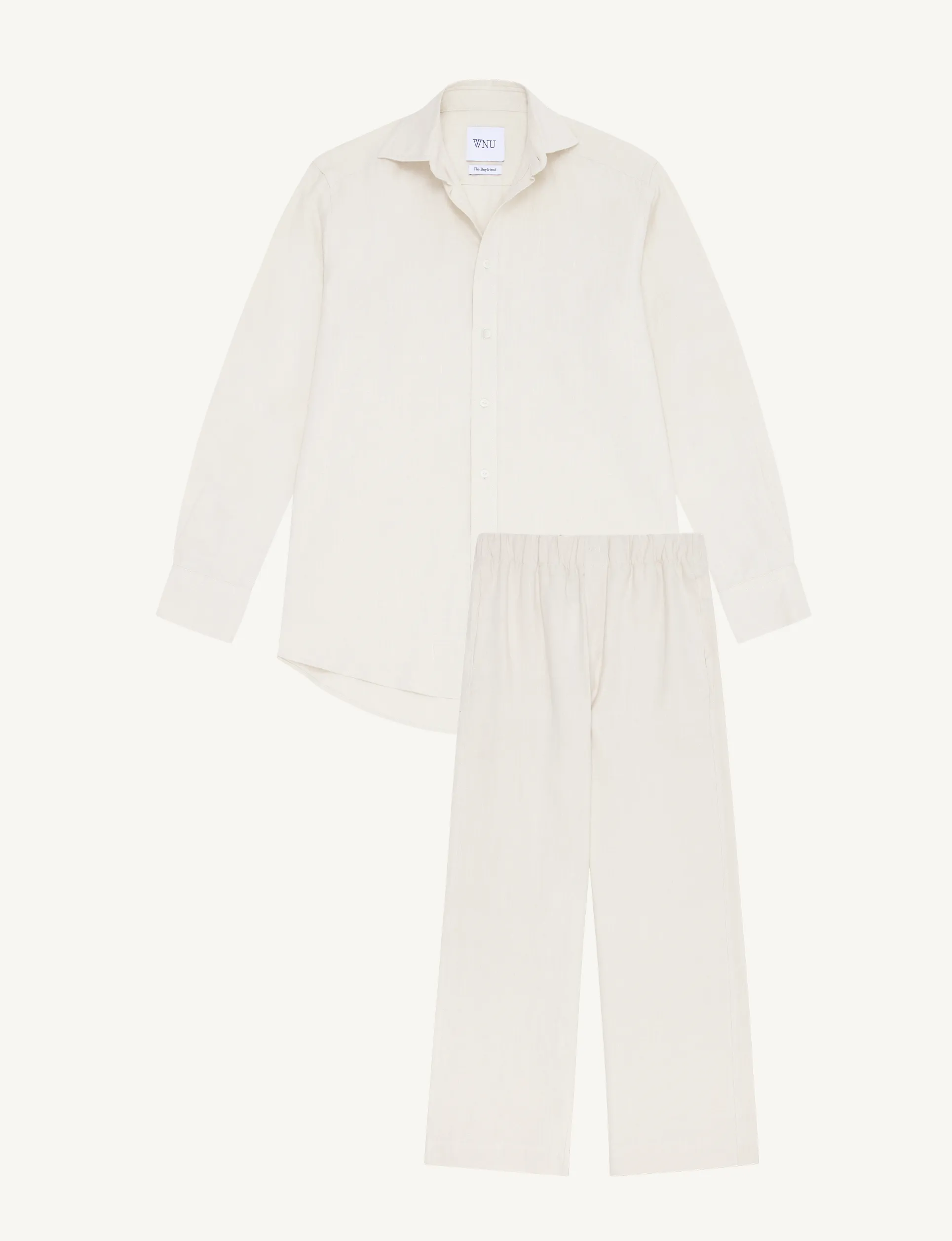 The Palazzo Set: Hemp, Parchment sold by With Nothing Underneath product image thumbnail 2