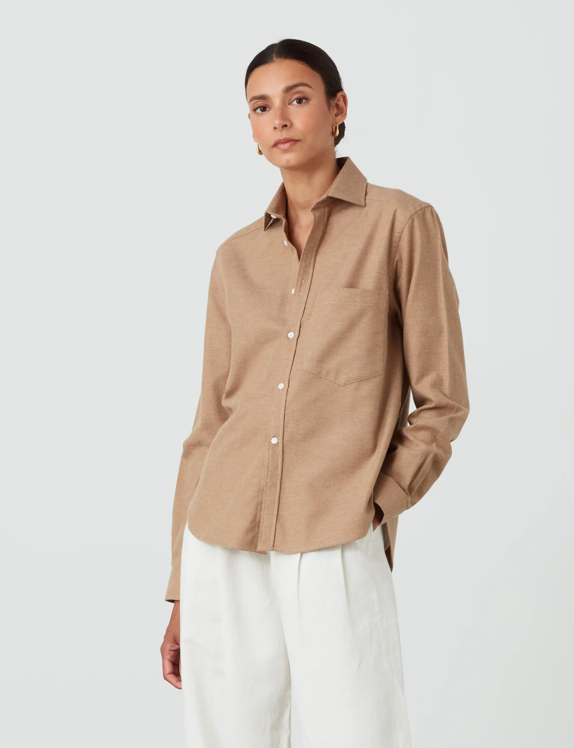 The Classic: Fine Brushed, Biscuit sold by With Nothing Underneath product image thumbnail 2