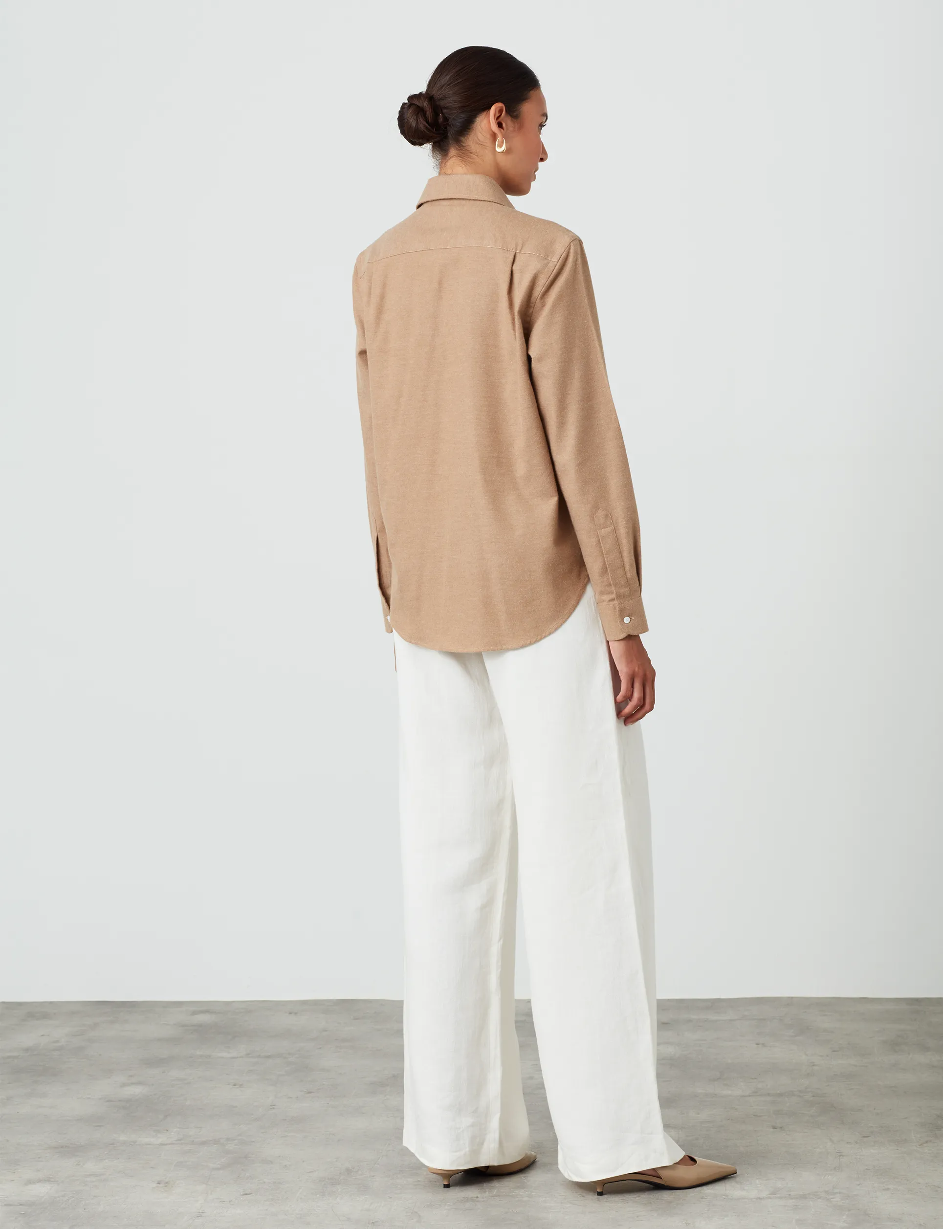 The Classic: Fine Brushed, Biscuit sold by With Nothing Underneath product image thumbnail 4