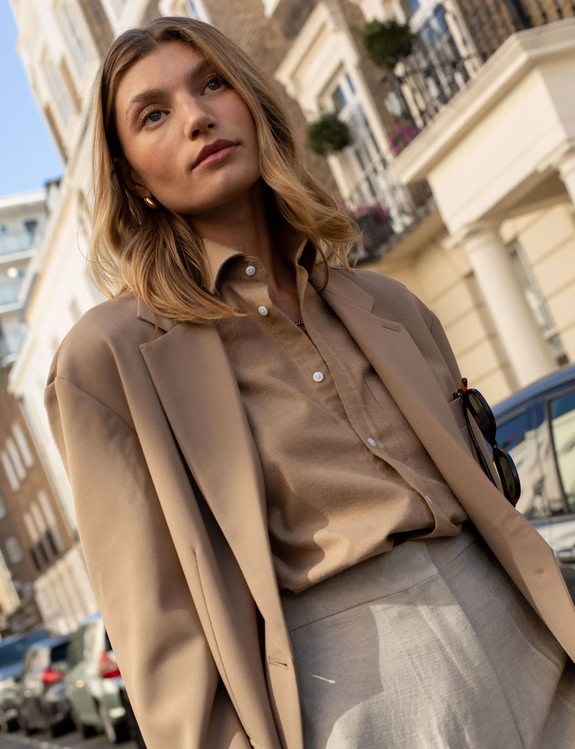 The Classic: Fine Brushed, Biscuit sold by With Nothing Underneath