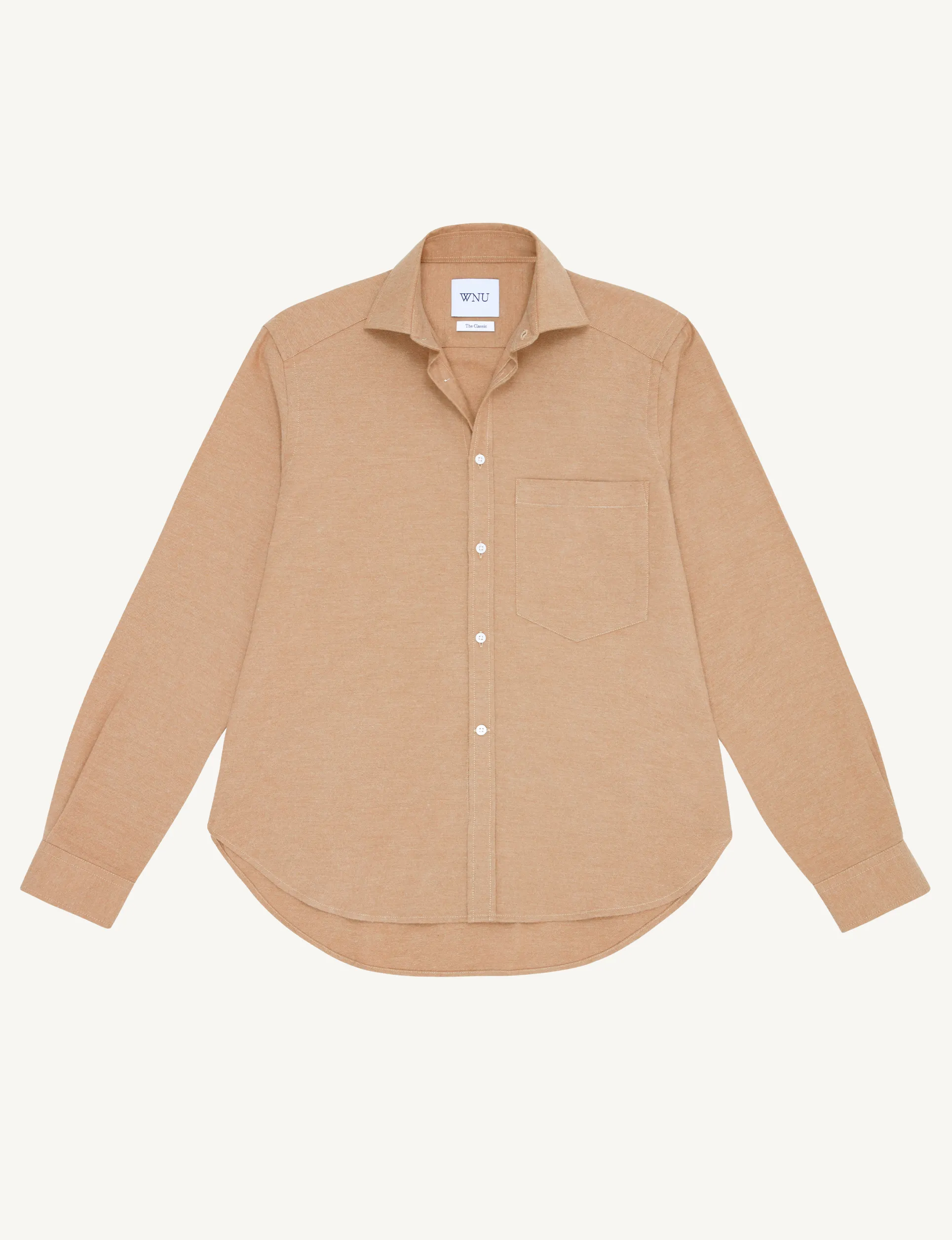 The Classic: Fine Brushed, Biscuit sold by With Nothing Underneath product image thumbnail 3