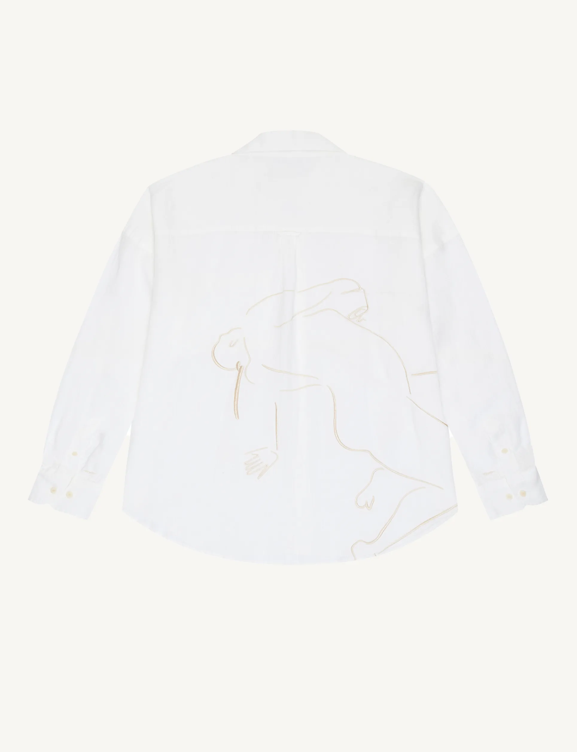 The Weekend: Linen, White x Alexandria Coe sold by With Nothing Underneath product image thumbnail 3