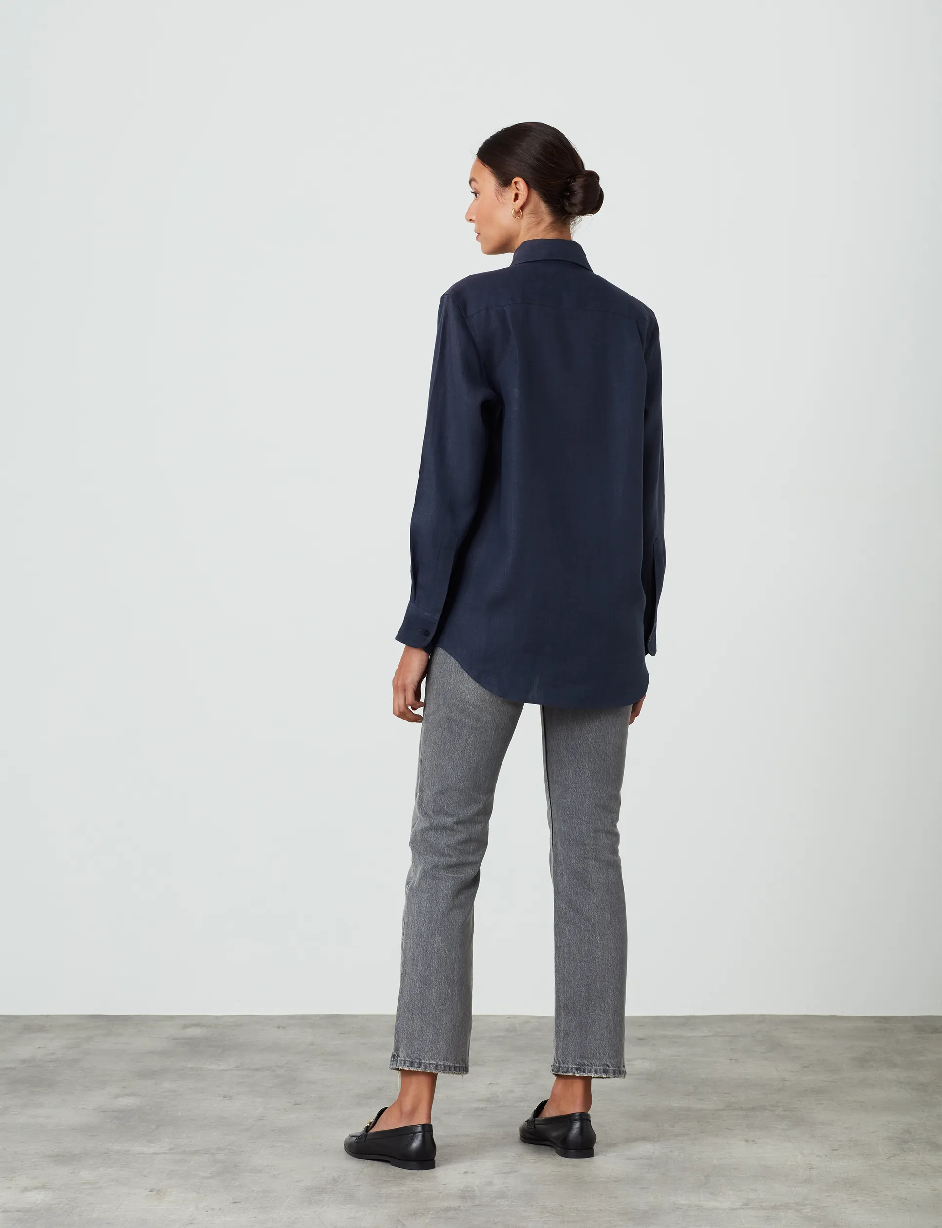 The Boyfriend: Hemp, Navy sold by With Nothing Underneath product image thumbnail 4